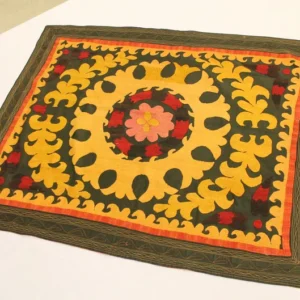 Embroidered wall hanging