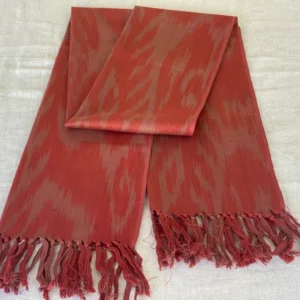 Organically Dyed Ikat Scarf
