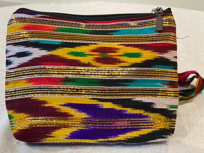 Oinacha - Mirror. The embroidery wallet for ladies with vintage fabric - Image 5