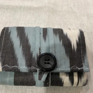 Fabric business card holder/ wall picture