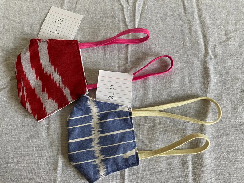 Ikat Mask/Headband - Image 5