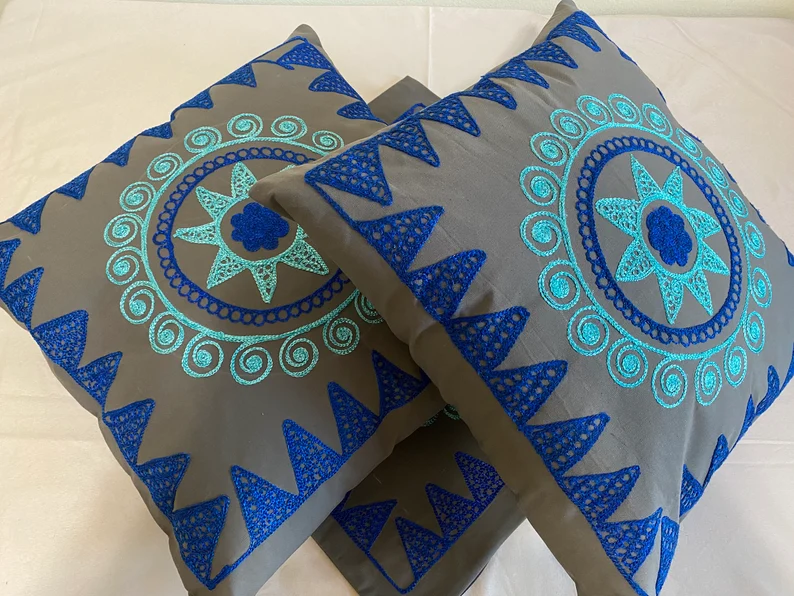 Embroidery Pillowcase - Oftobi Sari Kuh - Image 2