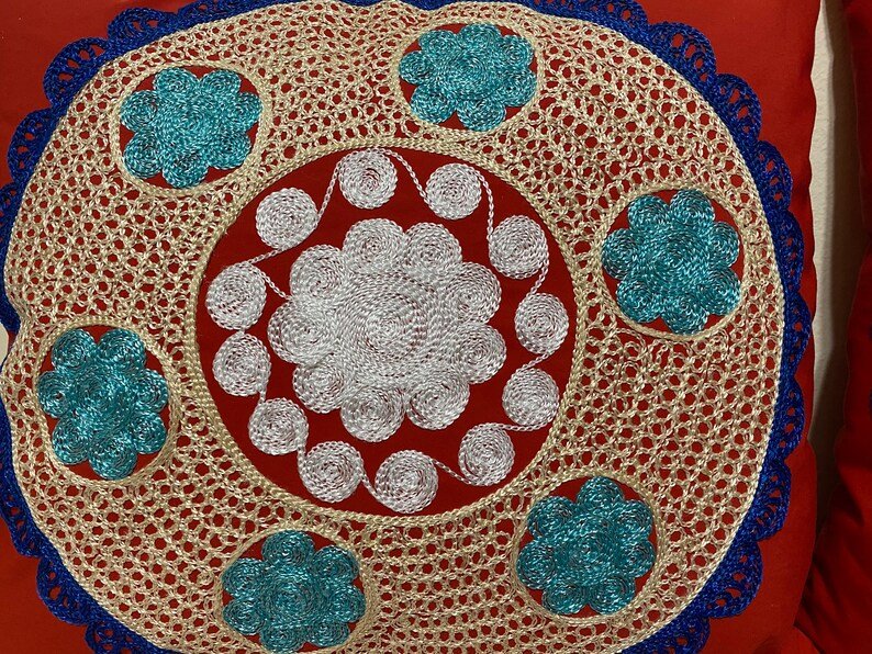 Embroidery Pillowcase - "Sunset" - Image 2
