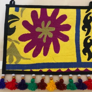 Spring. Embroidery picture.