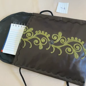 Embroidery Leather Mobile Bag - Fo all ages