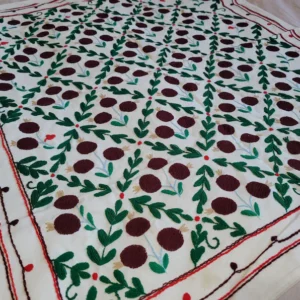 Embroidered table cloth