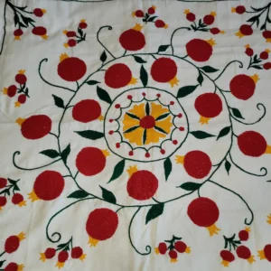Suzani "Guli Nor" - Embroidered table cloth