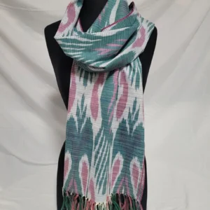 Ikat Scarf "Spring of Love"