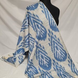 Ikat Scarf "Turquoise"