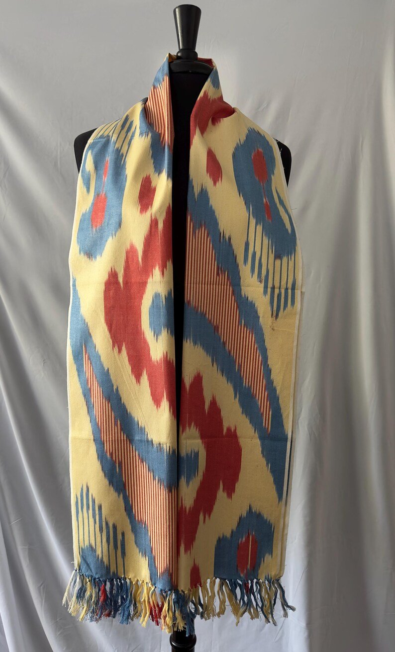 Elegant Ikat Scarf - Image 3